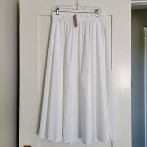 NWT [Philosophy] White Midi Skirt